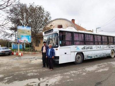 اتوبوس گردشگری در بوکان به راه افتاد