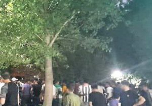 سقوط درخت در پارک مولوی سقز منجر به فوت یک نفر شد